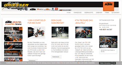 Desktop Screenshot of griessermotosport.de
