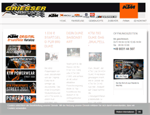Tablet Screenshot of griessermotosport.de